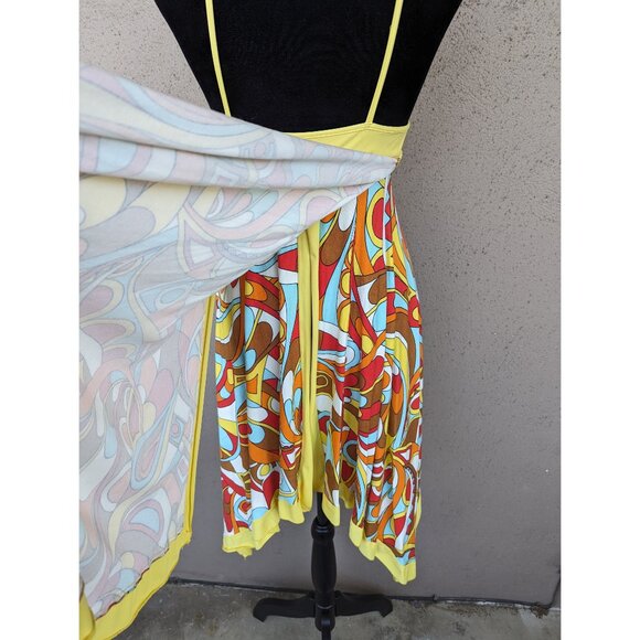 💜Colorful Geometric Print Dress by Satrustegui for Rebellion Dogs - Picture 6 of 13